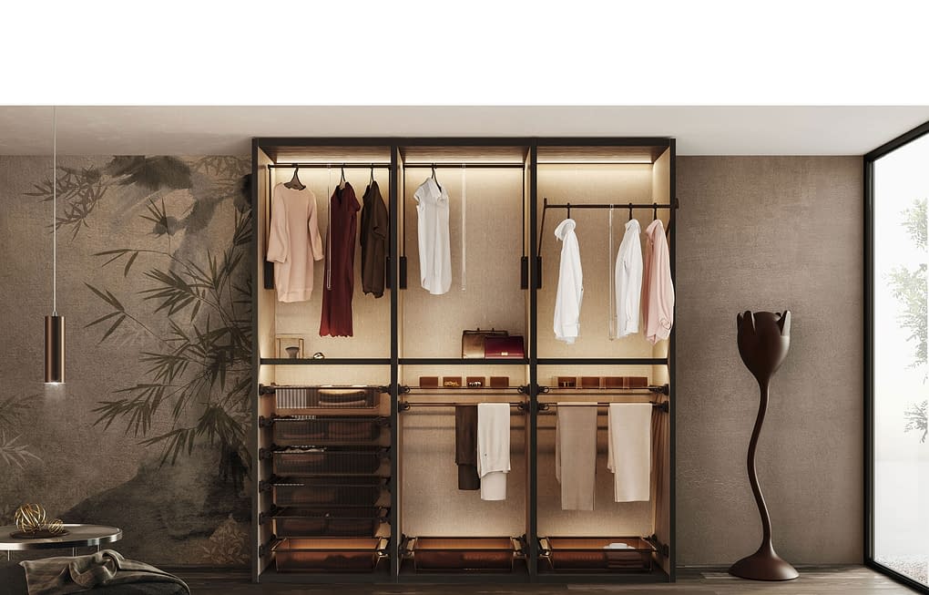 Cabina armadio Set1 1 https://ahf.al/en/organized-wardrobe-with-servetto/ Furniture